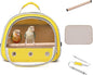 Bird Carrier, Bird Cage Parakeet Parrot Budgie Carrier Backpack by Hcupet