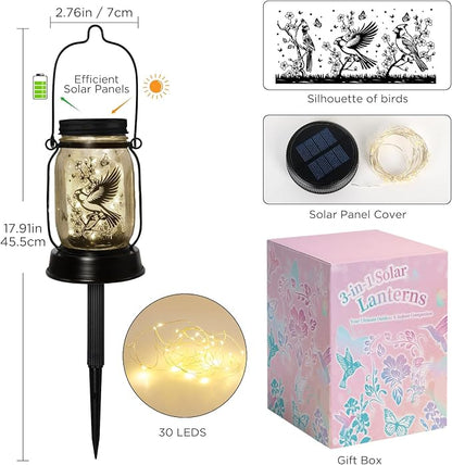 kyoryuger Cardinal Gifts for Women/Men Cardinal Solar Lanterns Mom Grandma - Image 4