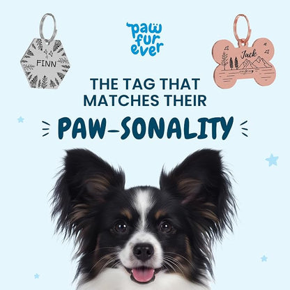 PawFurEver Custom Engraved Pet ID Tag – Personalized Dog Name Tag - Image 7