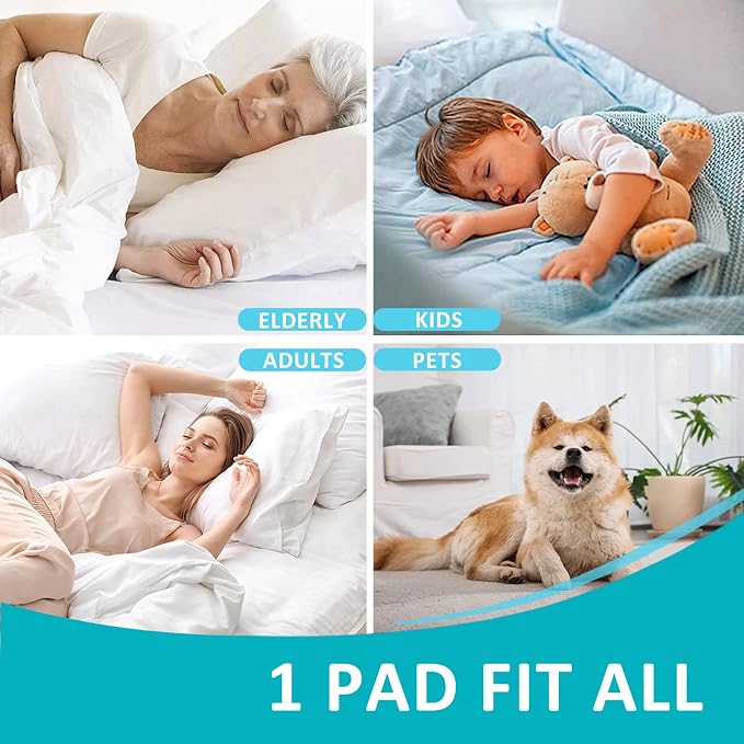 KANECH Washable Underpads 34"x52", Waterproof Heavy Absorbency Reusable - Image 5