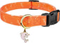 Cotton Handmade Dog Collar Cute and Distinctive Patterns Orange Fish by Fyeqyaou