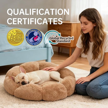 OhGeni 20 inches Calming Donut Dog & Cat Bed - Image 4