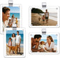 4 Pack Magnetic Car Visor Photo Holder – Personalized Acrylic Clip by Unknown