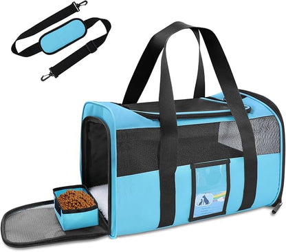 Refrze Pet Carrier Airline Approved, Cat Carriers by Refrze