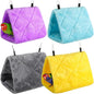 4 Pcs Winter Warm Bird Nest for Cage Plush Birds Hanging Snuggle Cave 6.7" and by Unknown