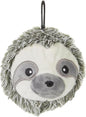 Pet Lou 4 Inch EZ Squeaky Sloth Ball Dog Plush Toy, Stuffing-Free Soft Plush by Pet+Lou