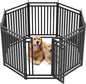 Dog Playpen Dog Fence Outdoor for Yard 47" H by Petorldog