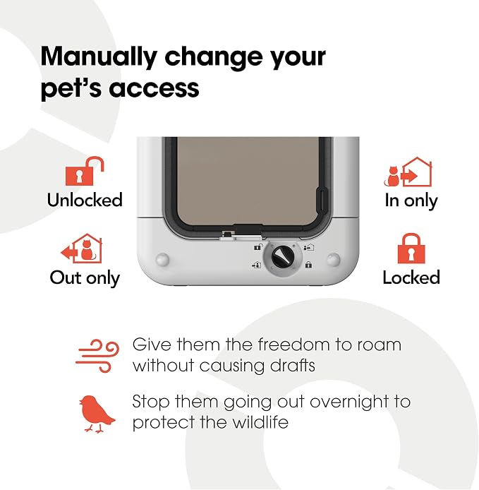 Cat Mate Microchip Activated Cat Flap, - Image 3