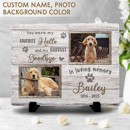 Multicolored Pet Memorial Stones - Image 2