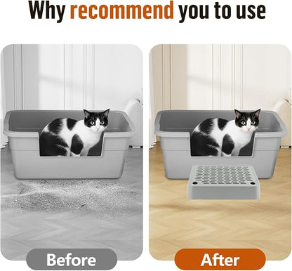 Cat Litter Box Ramp, Litter Box Step Mat - Image 5