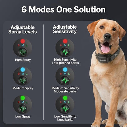 Bark Collar, Dog Bark Collar for Large Medium Small Dogs, Citronella Dog Bark - Image 3