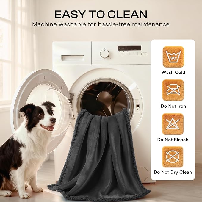 Luciphia Waterproof Pet Blankets, Liquid Pee Proof Dog Blanket - Image 8