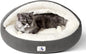 Covered Cat Bed Cave for Small Cats Dogs Washable Hooded Self Warming Cat Bed by Unknown