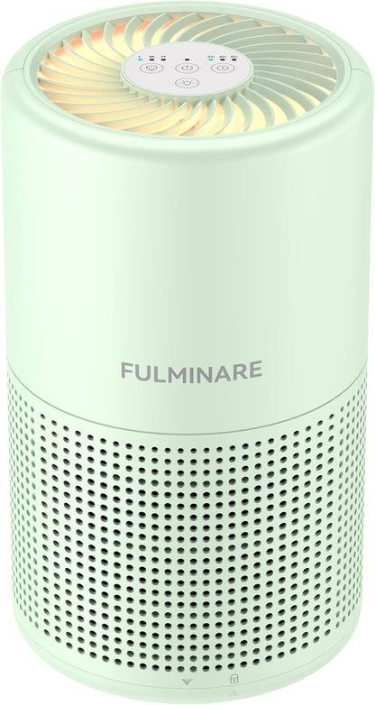 FULMINARE Air Purifiers for Home Bedroom H13 HEPA Air Purifier, 3 Speeds by PureAirPowerfulSound