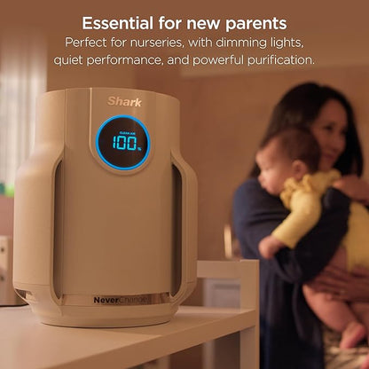 Shark Air Purifier for Home, NeverChange Compact Pro, for Bedroom, Home Office - Image 8