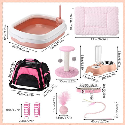 Eccliy Kitten Starter Kit, Pet Toy, Folding Carrier, Climbing Frame, Automatic - Image 3