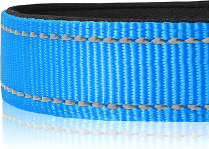 Joytale Reflective Dog Collar, Soft Neoprene Padded Breathable Nylon Pet Collar - Image 4