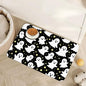 Halloween Pet Feeding Mat, Ghosts Absorbent Quick-Dry Cat Dog Food and Water by Unknown