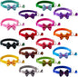 16 PCS Cute Cat Collars with Bells by TAMHOO