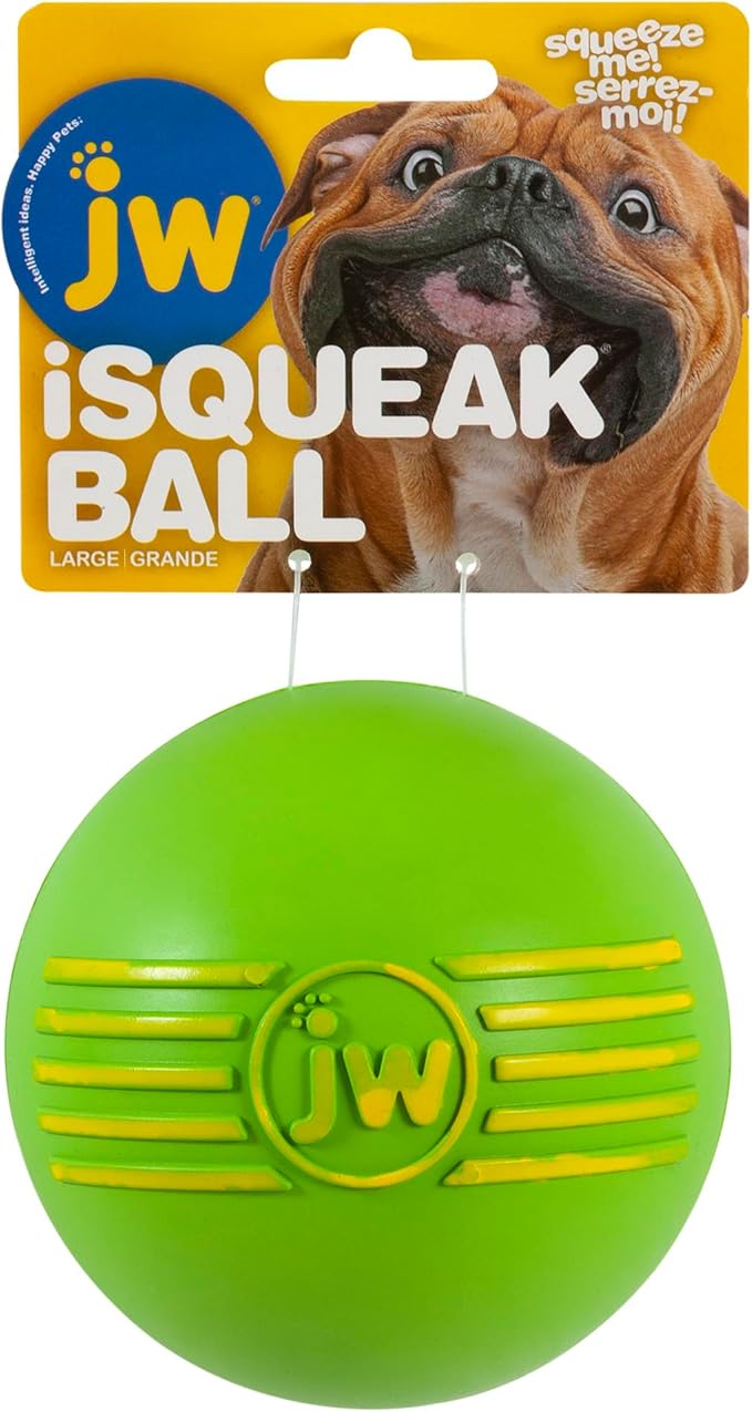 JW Pet Dog iSqueak Ball Dog Toy by JWPet