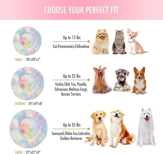 Cat Bed for Indoor Cats and Small Medium Dogs - Image 6