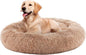 Sweetcrispy Donut Dog Bed, Large Round Calming Cat Bed by Sweetcrispy