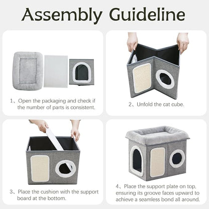 WINDRACING Cat Beds for Indoor Cats - Image 6