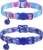 SOLMOONY Cute Cat Collar for Girl Boy, Colorful Breakaway Cat Collars by SOLMOONY