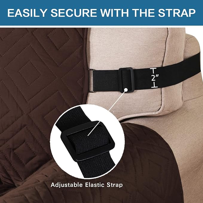 H.VERSAILTEX Reversible Sofa Slipcover Furniture Protector Water Resistant 2" - Image 4
