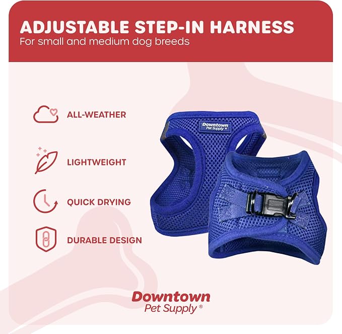 Downtown Pet Supply Step-in Dog Harness – No Pull, Adjustable Padded Mesh - Image 3