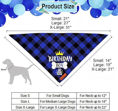 ADOGGYGO Dog Birthday Hat Bandana - Image 4