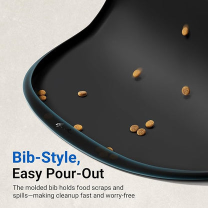 DownyPaws Dog Food Mats for Floors Waterproof, BPA Free Silicone Dog Bowl Mat - Image 5