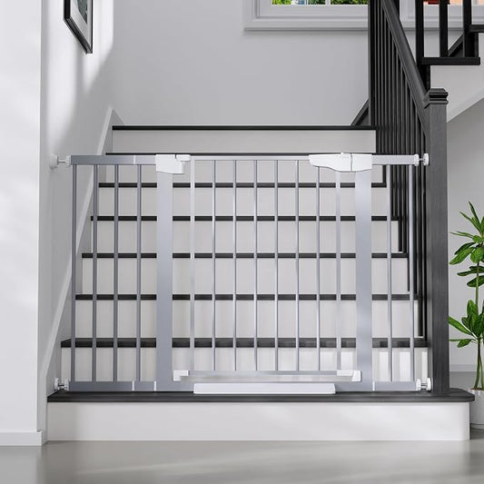 Cumbor 29.7-48" Baby Gate for Stairs, Mom's Choice Awards Winner-Dog Gates for by Cumbor