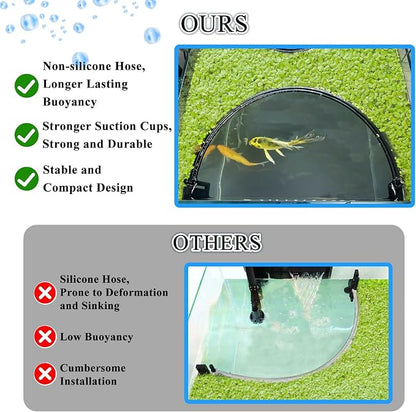 Floating Plant Corral for Aquarium, Fish Tank Accessories to Protects Duckweed - Image 5