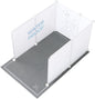 MEEXPAWS Cat Litter Box Enclosure Splash Guard Extra Large 28L × 21.5W x 18H by PETPRODUCTS