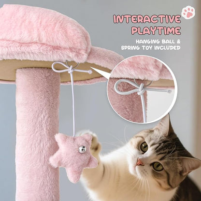 MoNiBloom 77 Inch Cat Tree Tower - Image 5