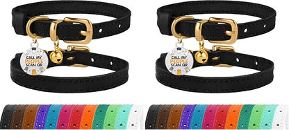 BRONZEDOG Leather Cat Collar by BRONZEDOG