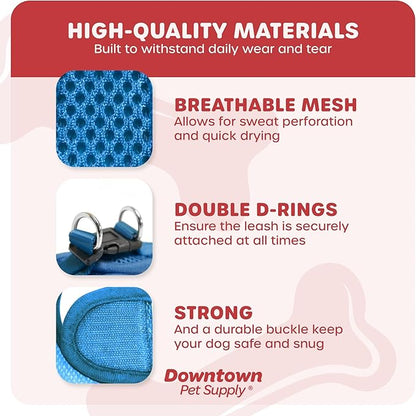 Downtown Pet Supply Step-in Dog Harness – No Pull, Adjustable Padded Mesh - Image 4