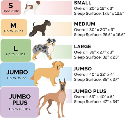 Furhaven Orthopedic Dog Bed for Large/Medium Dogs w/ Removable Bolsters & - Image 5