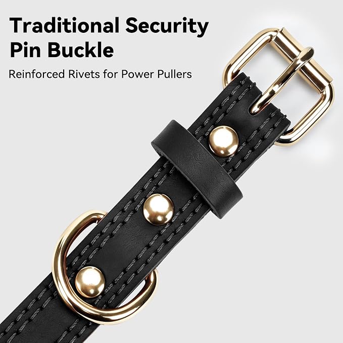 Joytale Genuine Leather Dog Collar - Image 4