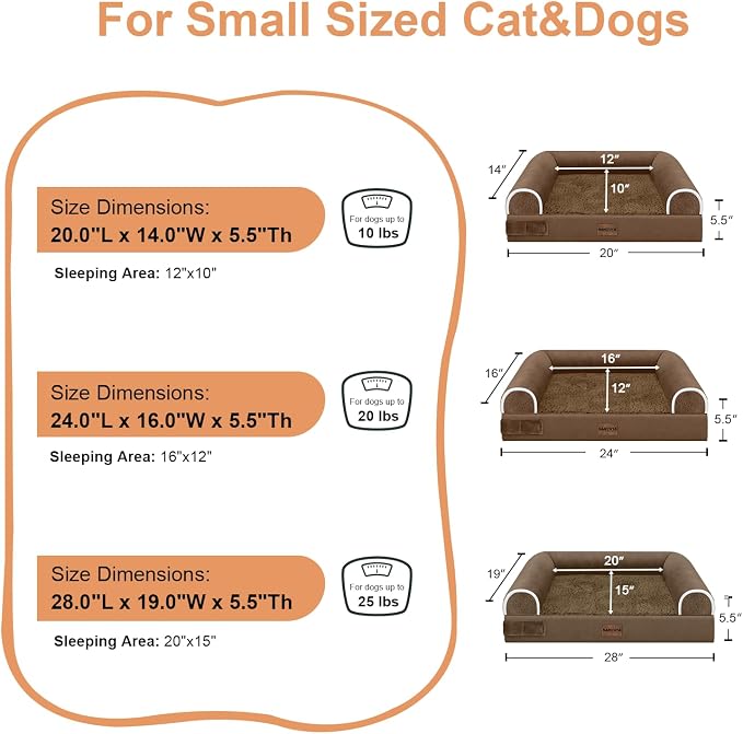 Small Dog Bed Orthopedic Washable: Beds Bolster Small Sized Dogs Cats Bed Egg - Image 6