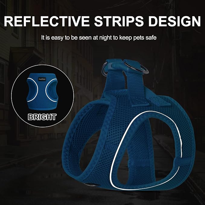 PetiFine Extra Small Step in Dog Harness and Leash Set, Cat Harness and Leash - Image 4