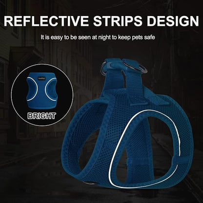 PetiFine Extra Small Step in Dog Harness and Leash Set, Cat Harness and Leash - Image 4