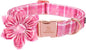 Lionheart Glory Dog Collar, Cute Floral Pattern Pet Collars Adjustable Dog by LionheartGlory