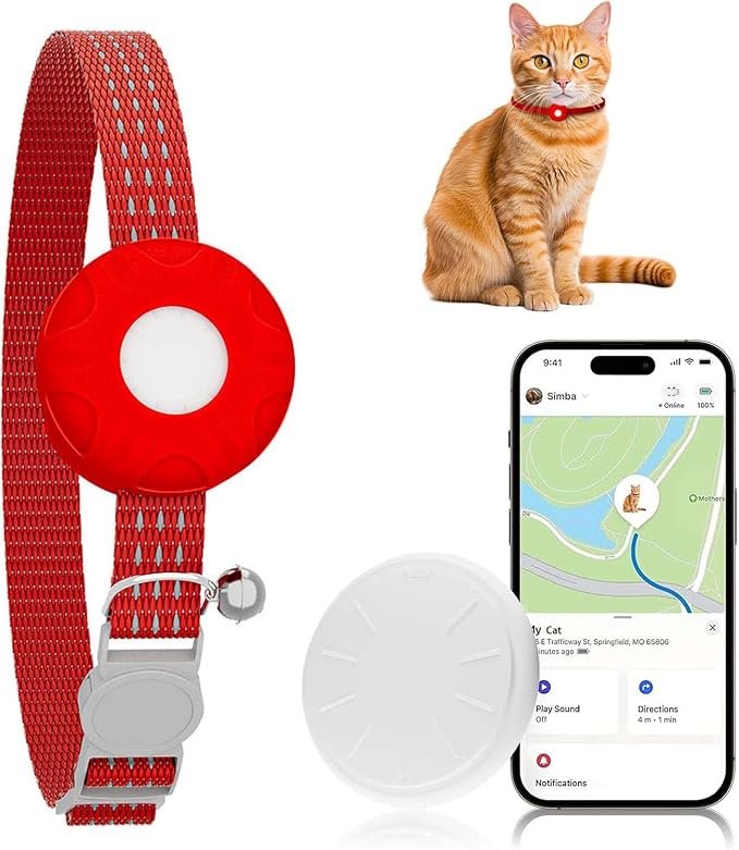 Smart Cat GPS Tracker, Cat Tracker Compatible by ZFSJTAG