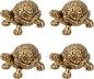 4pcs Mini Turtle Shape Copper Bath Disk Ornaments Decorations, Copper Bird Bath by Unknown