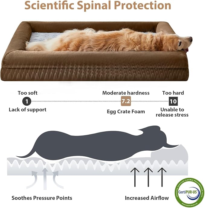 WNPETHOME XXL Extra Large Dog Bed, Washable Dog Couch - Image 4