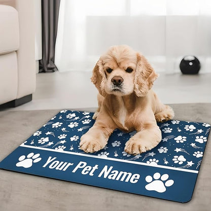 Personalized Dog Food Mat Custom Pet Feeding Absorbent Mats - Image 6