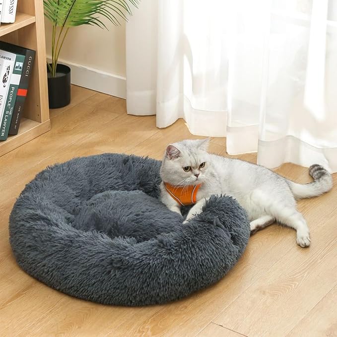 Nisrada Cat Beds for Indoor Cats, 15.7 Inch Dog Bed for Small Melium Large Dogs - Image 5