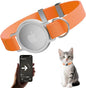 AirTag Cat Collar, Ultra Elastic Cat Tracker Collar, Airtag Holder Compatible by Sucegi